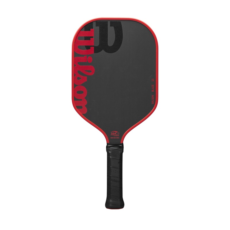 Wilson Blaze 13mm Pickleball Paddle (WR157911U) Black/Red G2