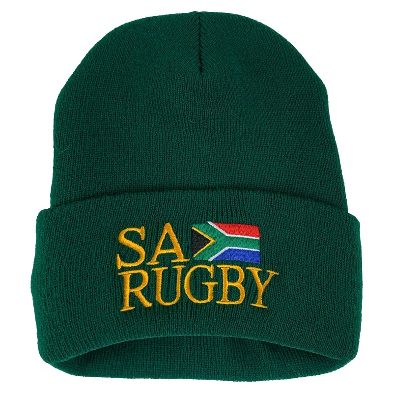 South Africa Rugby Flag Knit Cap