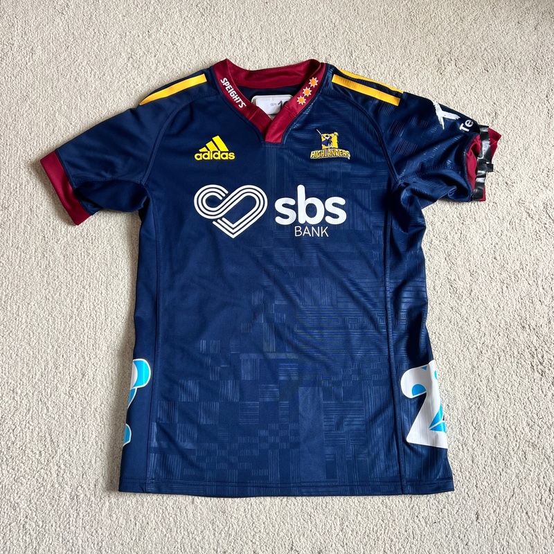 2023 Highlanders Match Worn Jersey (#23, Scott Gregory)