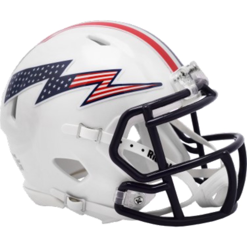 Air Force Falcons Stars & Stripes Limited Edition NCAA Mini Speed Football Helmet