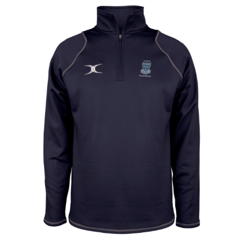 Sussex Rugby Referees Adult’s Dark Navy Quest Mens 1/4 Zip Fleece XS