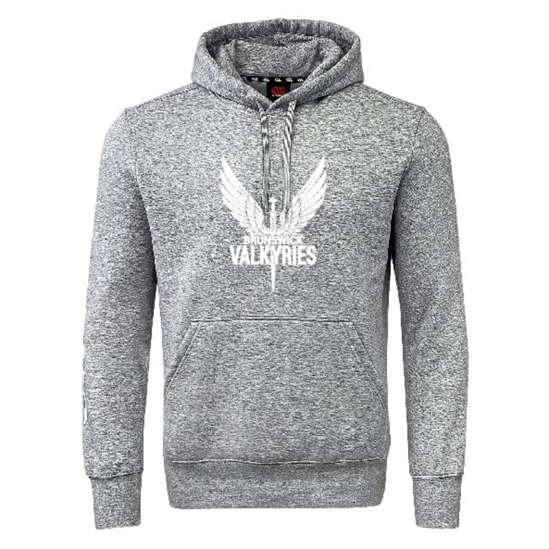Brunswick Valkyries Club Hoodie by Canterbury Y4 Grey