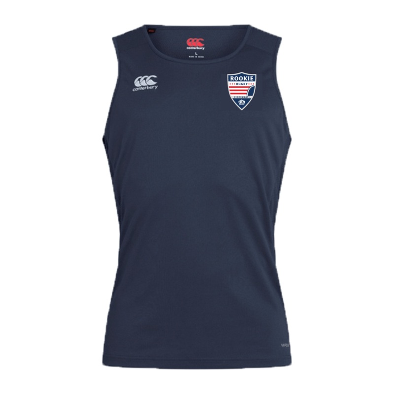 Cincinnati Rookie Rugby Club Dry Singlet by Canterbury XS Navy