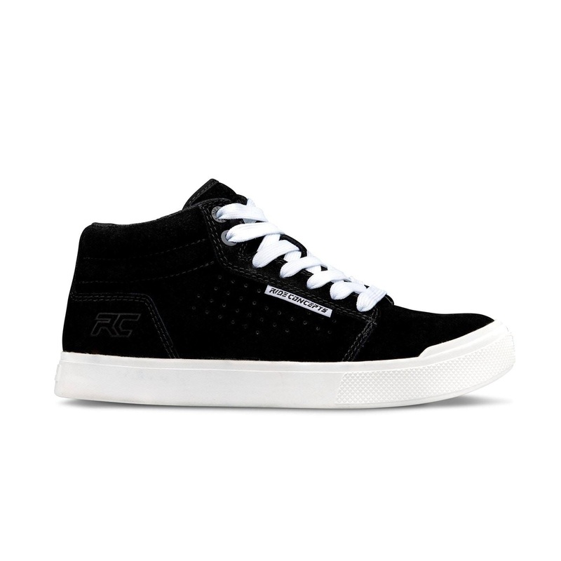 Ride Concepts Concepts Vice Mid Youth Shoes 4.5 (37.5) Black / White