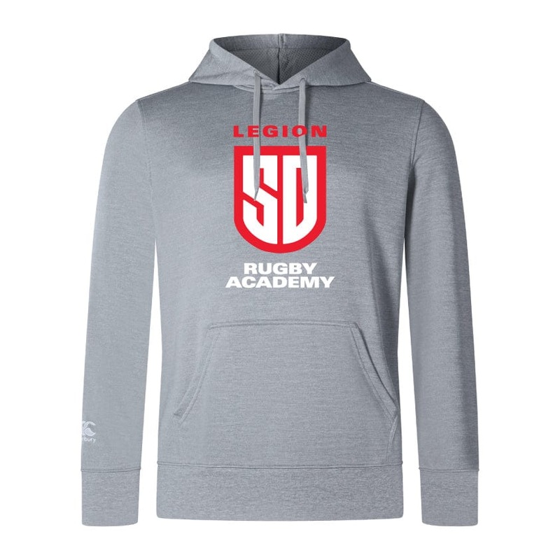San Diego Legion Rugby Academy Club Lightweight Hoodie by Canterbury Y4 Black
