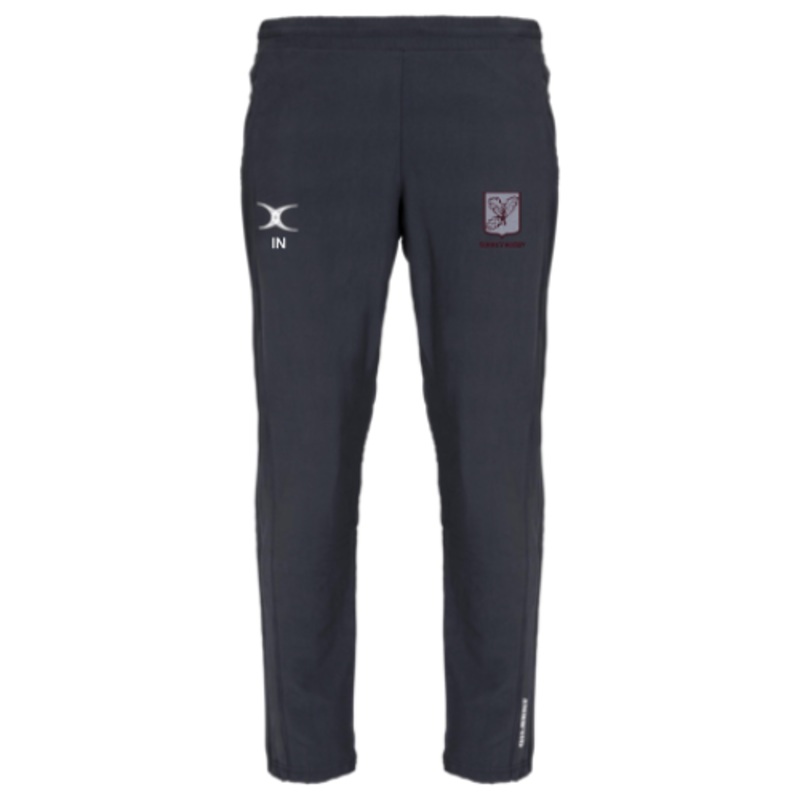 Surrey Rugby Senior’s Black Synergie V3 Trousers Extra Small