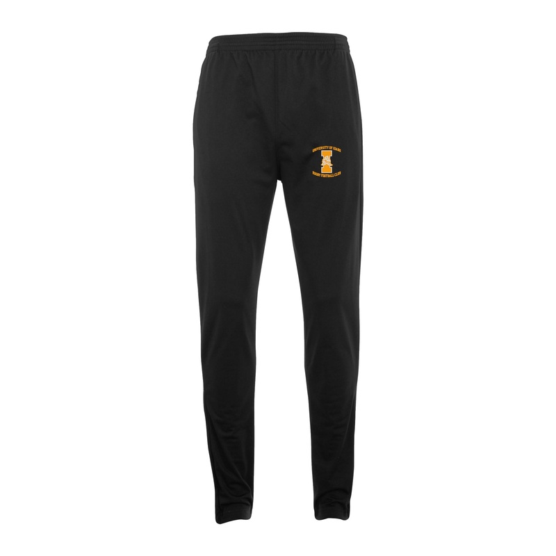 Univ. of Idaho RFC Unisex Tapered Leg Pant Black X-Small