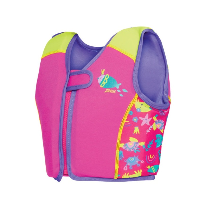 Zoggs Water Wings Vest – Pink Age 1-2