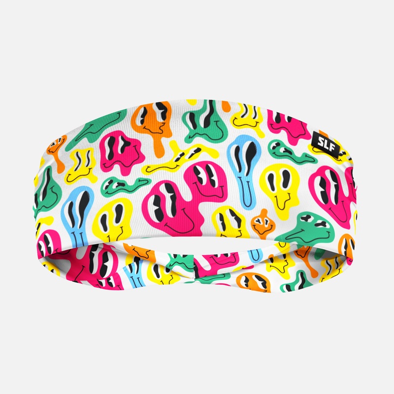 Gooey Faces Headband ONE SIZE Multicolor