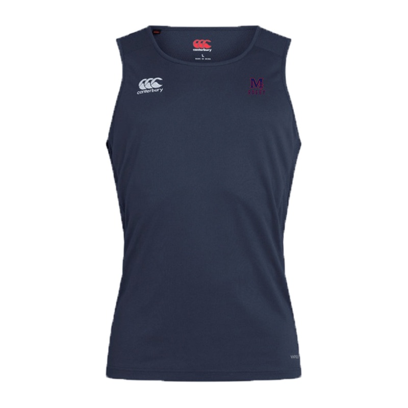 San Joaquin Memorial Club Dry Singlet by Canterbury XS Navy