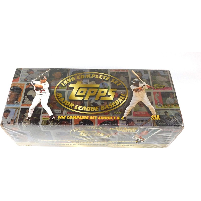 1996 Topps Baseball Complete Factory Set 1-440