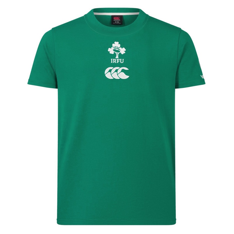 Youth Ireland 24 Team Cotton T-Shirt by Canterbury 4 Green