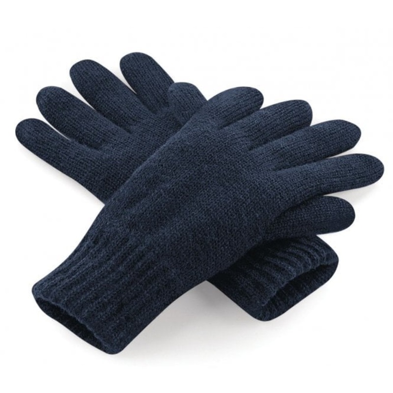 Beechfield B495 Classic Thinsulate Gloves Navy S/M