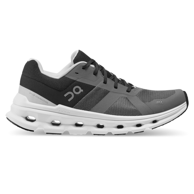 On Cloudrunner 2 Running Shoe Men – Eclipse/Black Eclipse/Black 7.5