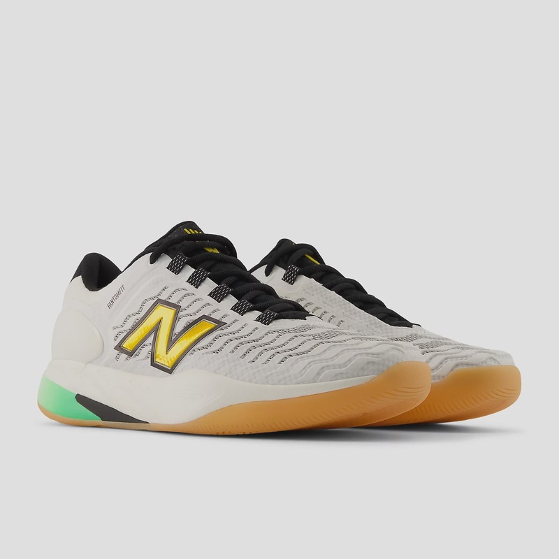 New Balance Mens Fresh Foam X CT-Rally v2 (2E) – White/Black/Metallic Gold US 9