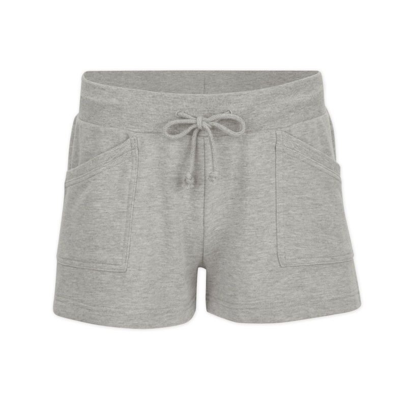 Boxercraft Women’s French Terry Safari Short Oxford Heather XXS