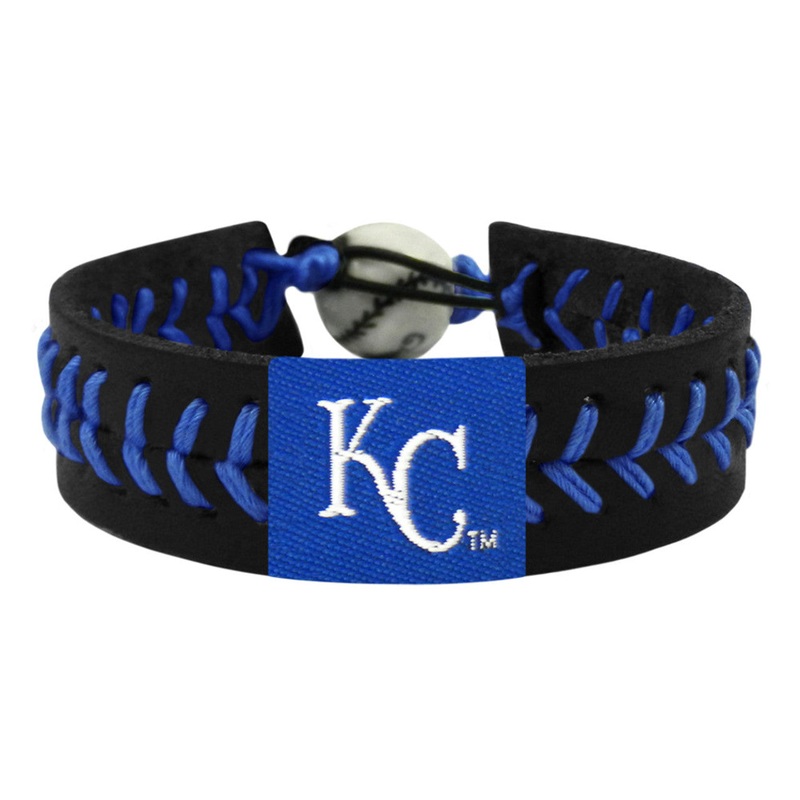 Gamewear Kansas City Royals Team Color Baseball Bracelet