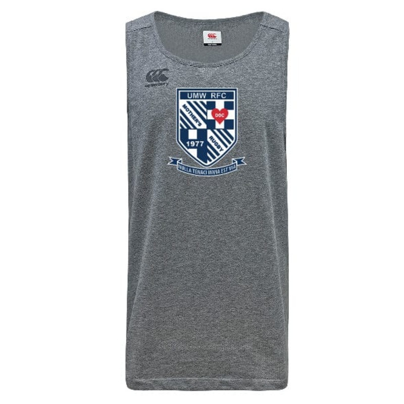 University of Mary Washington Tempo Vapodri Singlet by Canterbury XS Grey