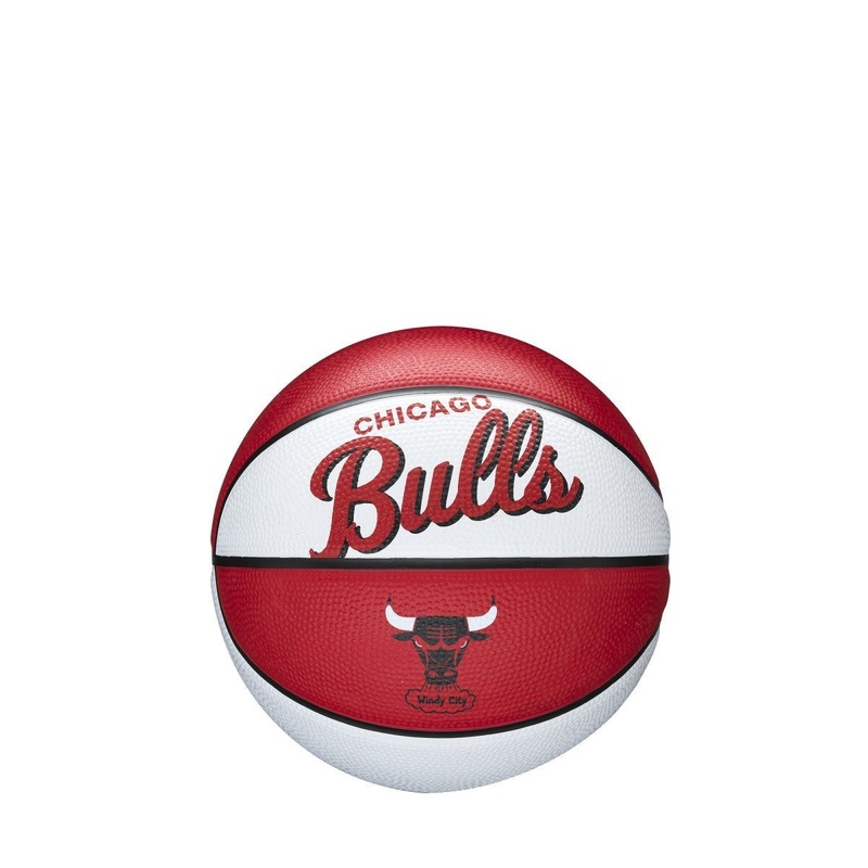 Wilson NBA Team Retro Mini Basketball – Chicago Bulls 3
