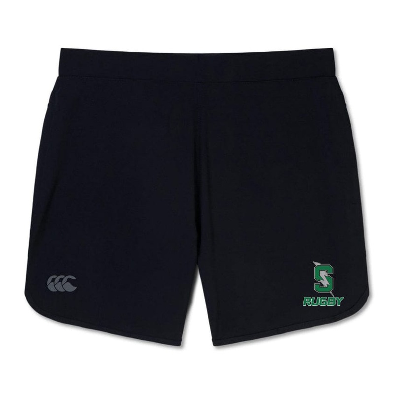 Summit Rugby Women’s Elite Woven Short by Canterbury 8 Black