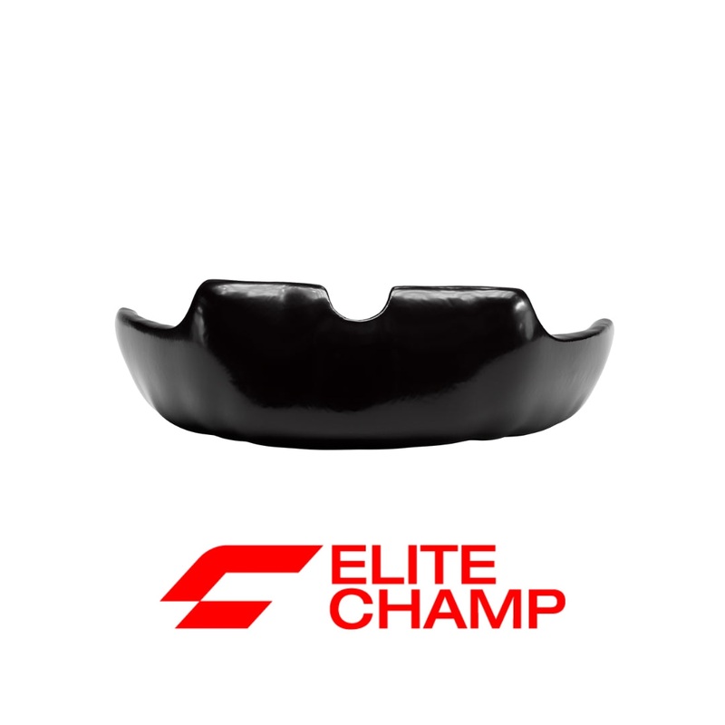 Black EliteCHAMP Mouthguard Male (+16)