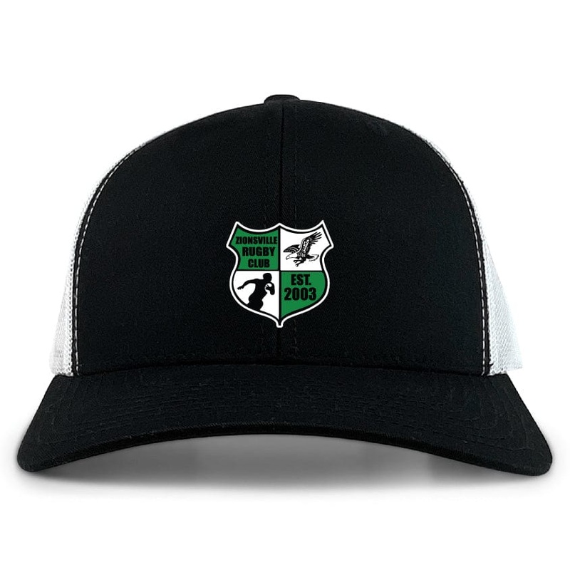 Zionsville Rugby Retro Trucker Cap OS Black