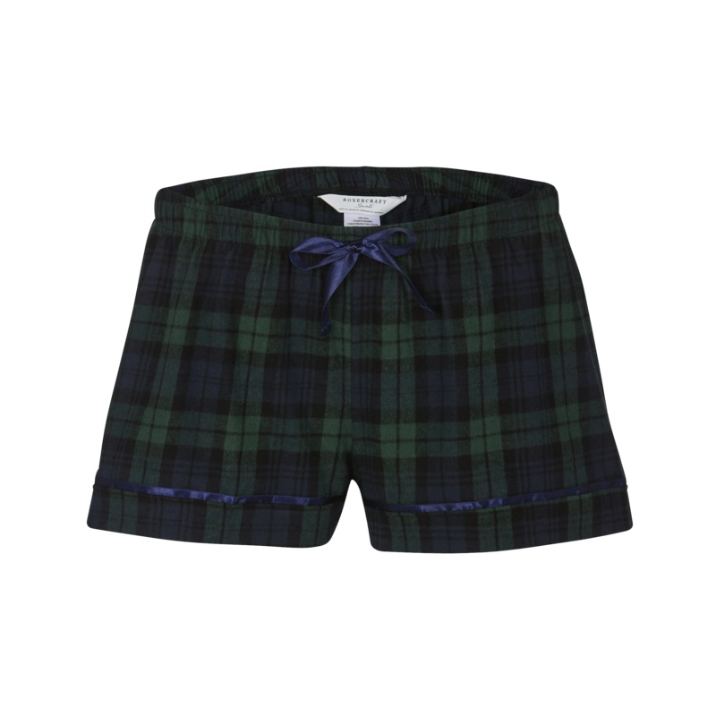 Boxercraft Women’s Flannel Short Scottish Tartan XXS
