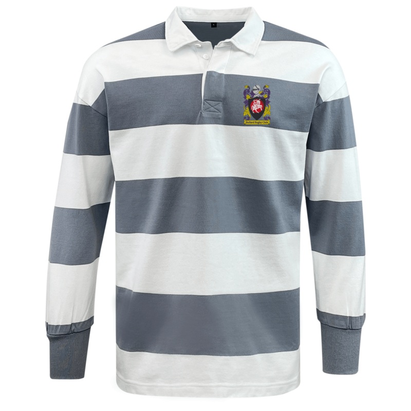 Bullard Rugby Classic Long Sleeve Solid Rugby Jersey S Grey