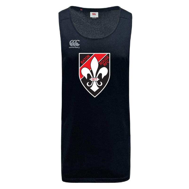 Baton Rouge RFC Tempo Vapodri Singlet by Canterbury XS Black