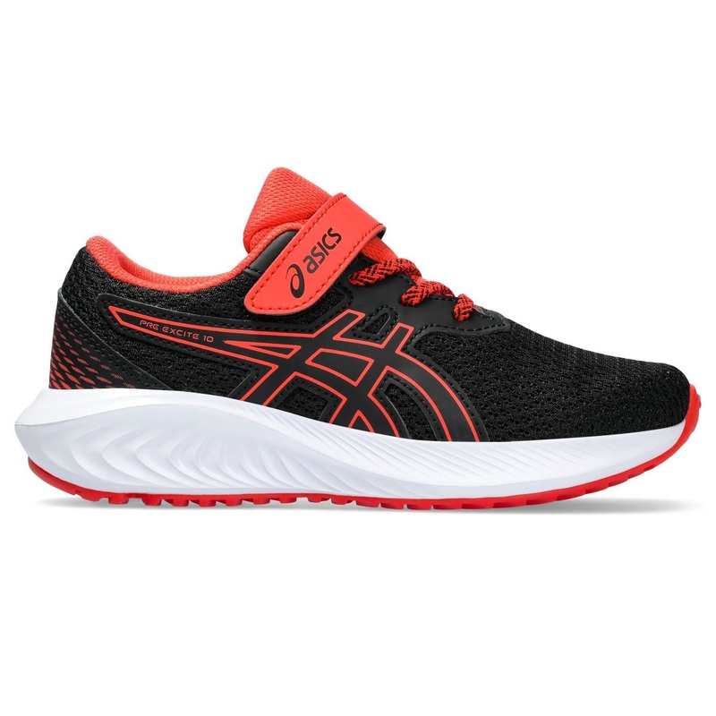 Asics Kid’s Pre Excite 10 PS – Black/True Red K10