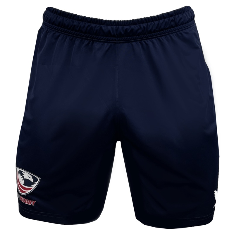 USA Rugby Gym Shorts by Castore XS Navy