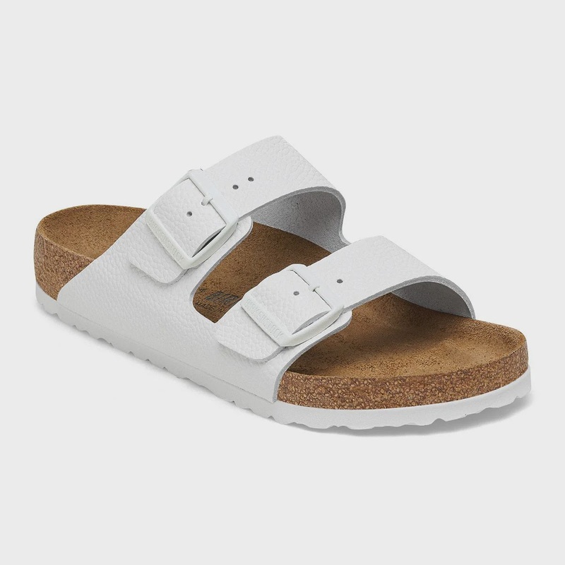 Birkenstock Arizona Smooth Leather – White 37 Narrow