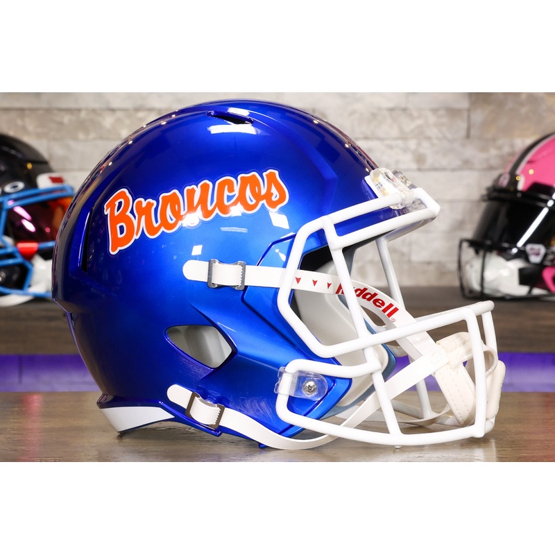 Boise State Broncos Riddell Speed Display Helmet – Script