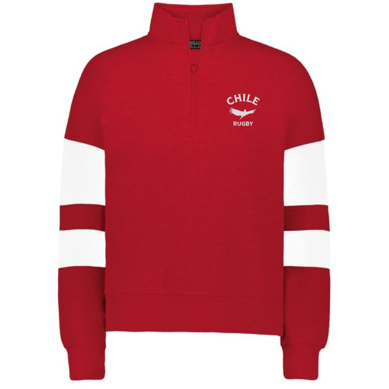 Women’s Nations of Rugby Chile Jackson Way Pullover XS Red