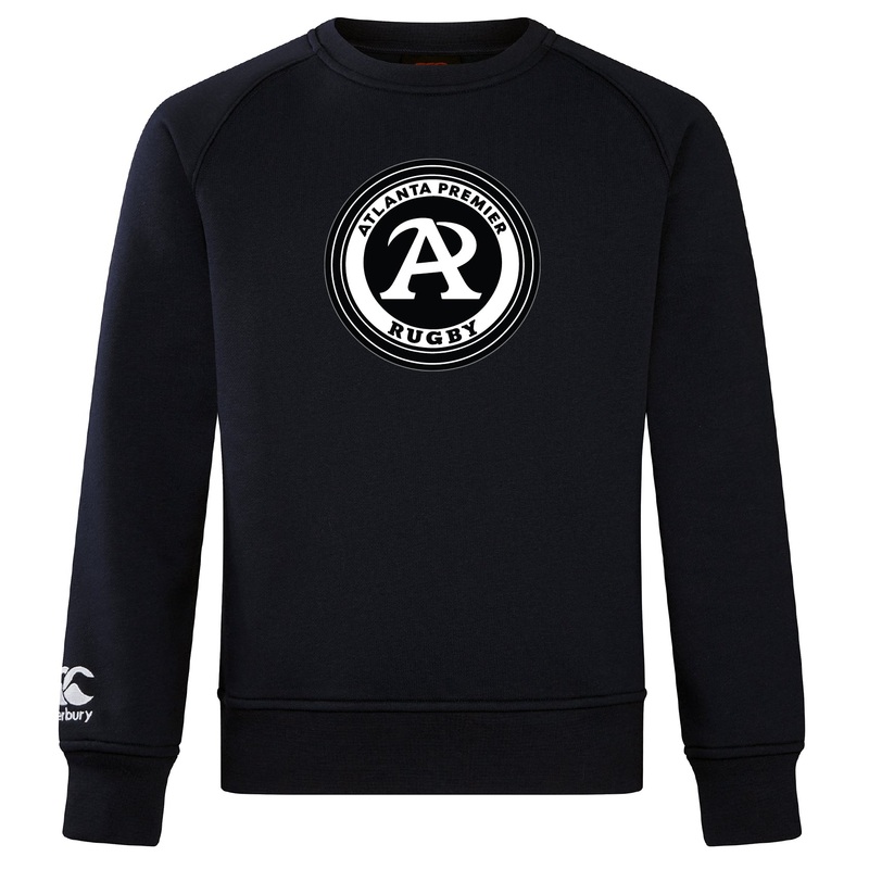 Atlanta Premier Rugby Club Club Crew Sweatshirt by Canterbury XS Black