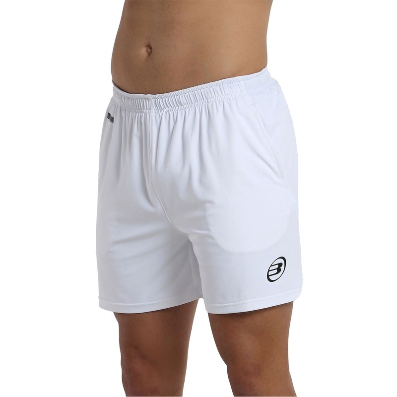 Bullpadel Mens Afate Shorts Large White