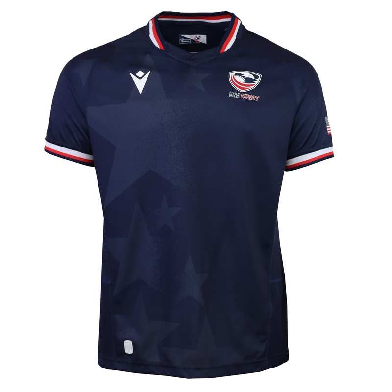 USA Rugby 25/26 Replica Home Jersey by Macron S Navy