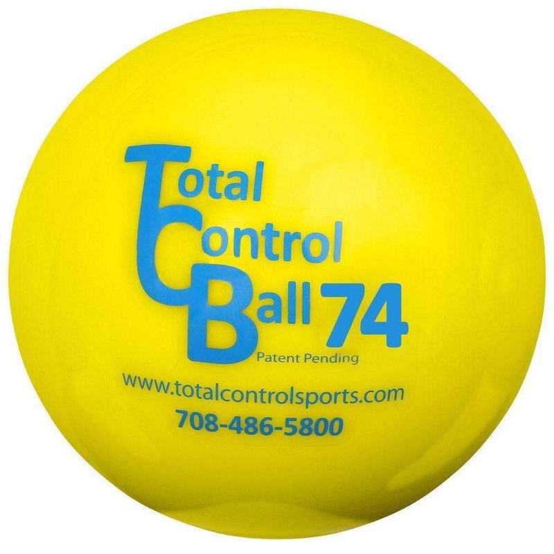 Total Control Ball74 Pack of 6 Batting Balls