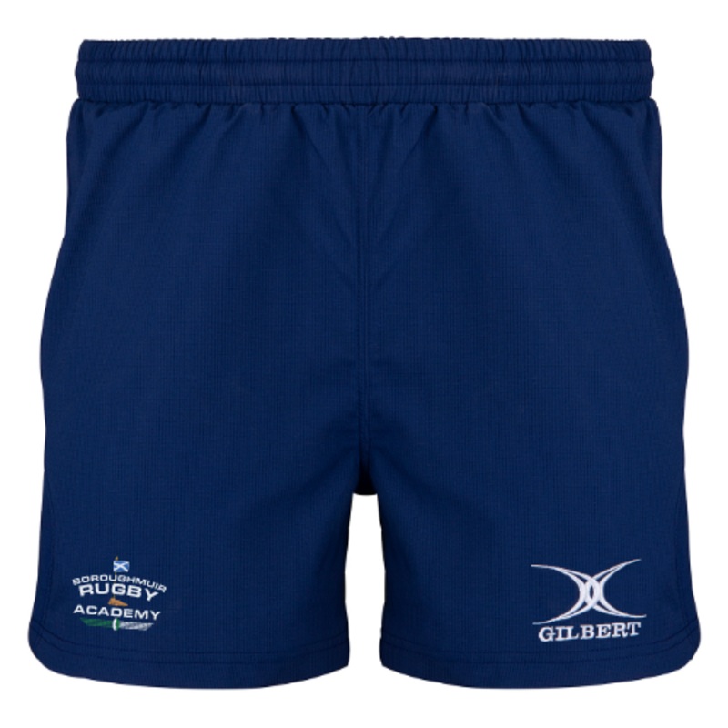 Boroughmuir RFC Adult’s Dark Navy Virtuo Shorts 2XS