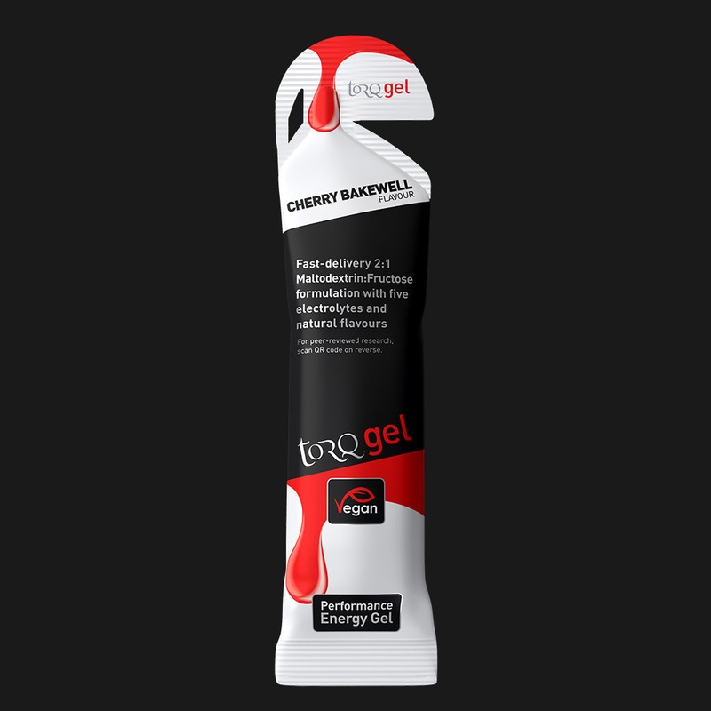 Torq Energy Gels (Single) Cherry Bakewell Cherry Bakewell