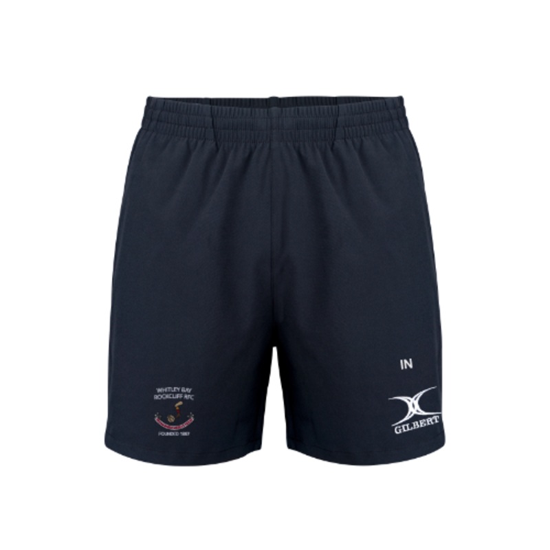 Whitley Bay Rockcliff RFC Senior’s Black Photon Shorts Extra Small