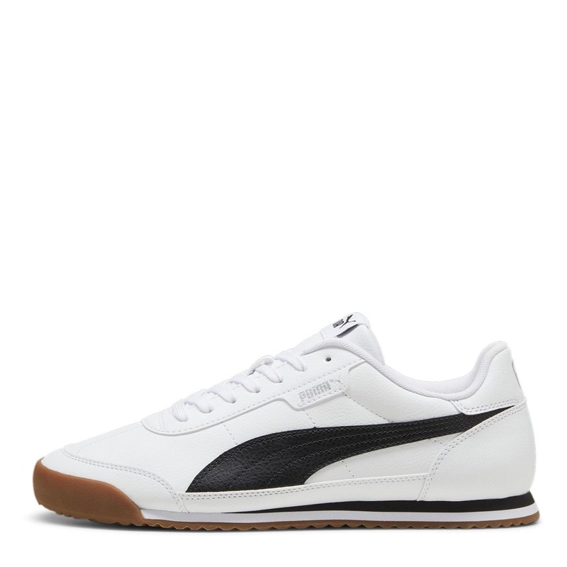 Puma Turino II Low Top Lace-Up Sneakers 9 (43) White/Black