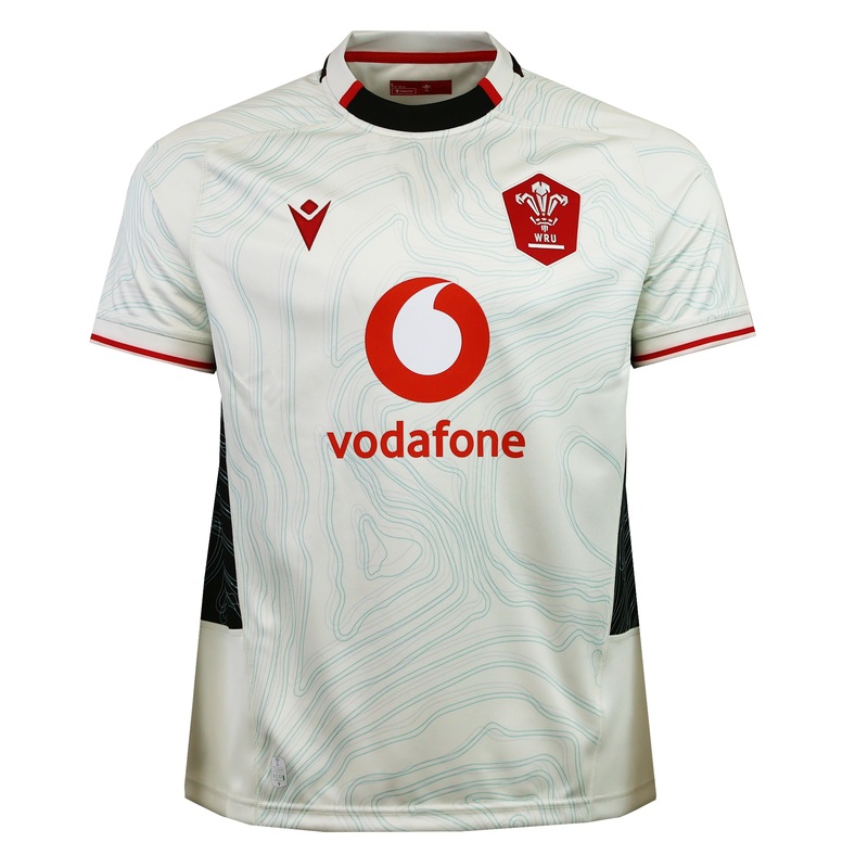 Wales 25/26 Replica Away Jersey by Macron S White