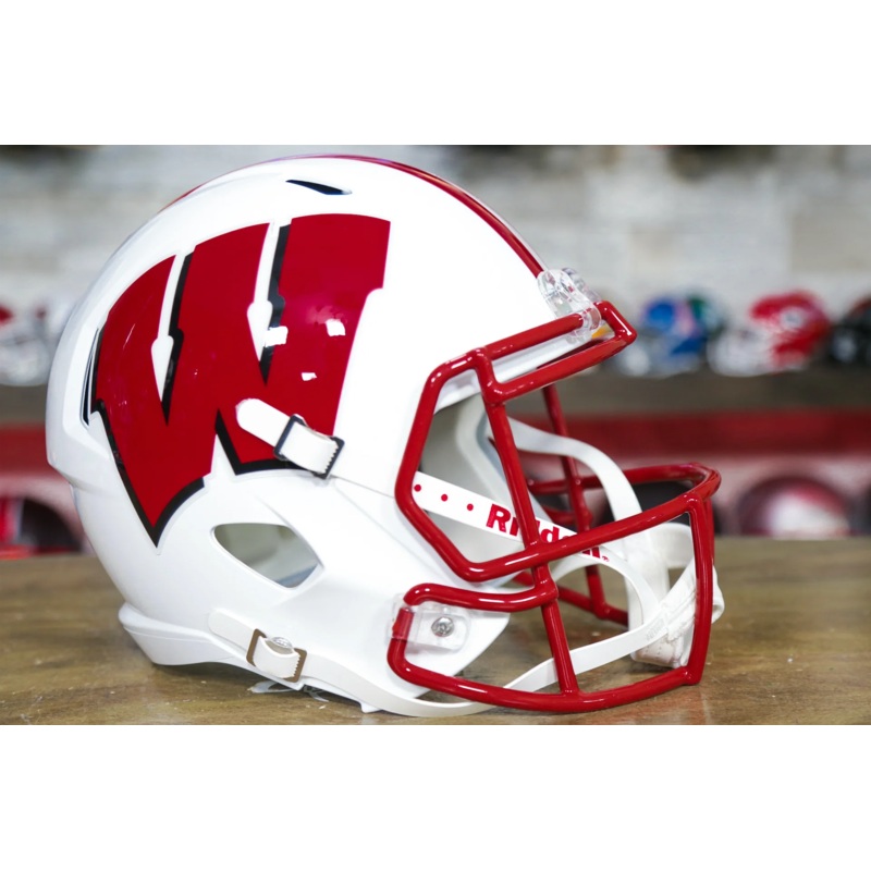 Wisconsin Badgers Riddell Speed Display Helmet