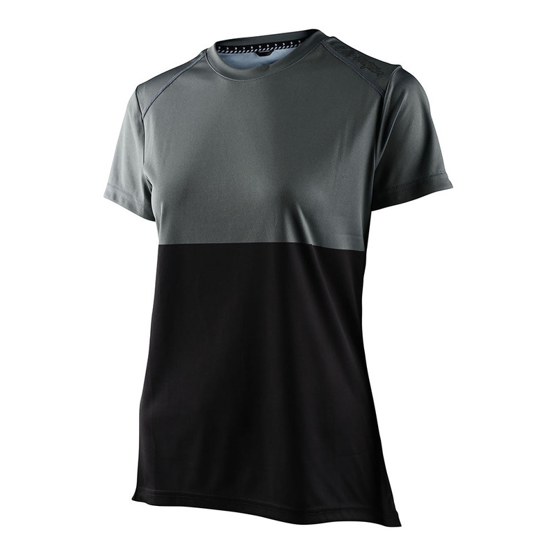 Womens Lilium SS Jersey Block Green / Black GREEN / BLACK XS