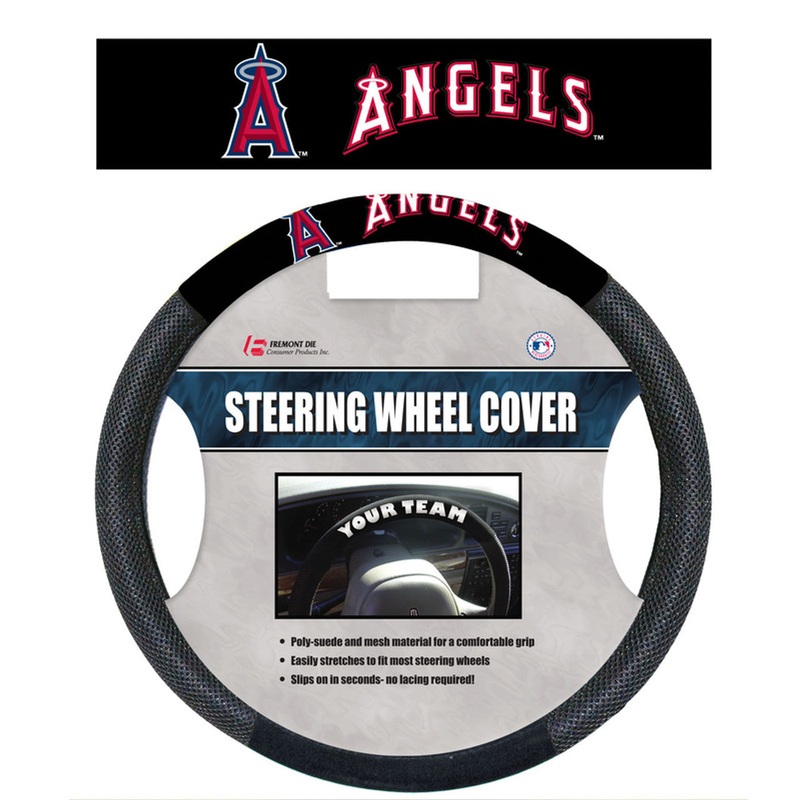 Fremont Die Los Angeles Angels Mesh Steering Wheel Cover