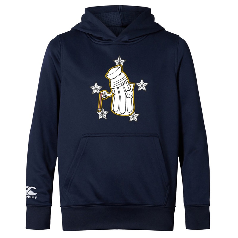 Five Star Rugby Club Lightweight Hoodie by Canterbury Y4 Grey