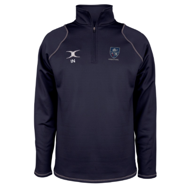 Havant Rugby Football Club Ltd Adult’s Dark Navy Quest Mens 1/4 Zip Fleece XS