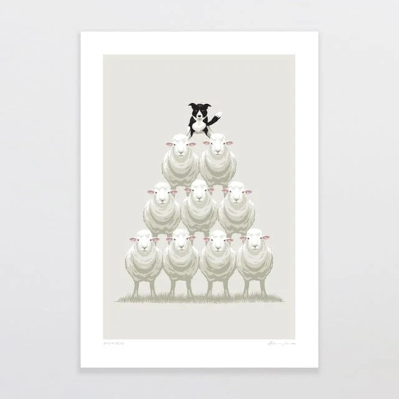 Show Dog Print by Glenn Jones