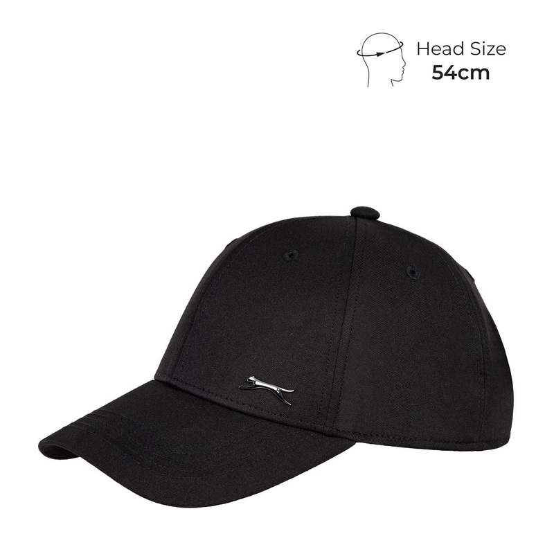 Slazenger Metallic Badge Baseball Cap  Juniors Junior Black